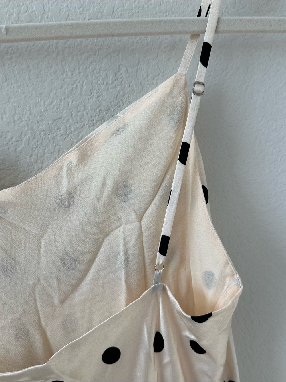 REFORMATION Parma Sundae Dot Maxi Silk SZ L - Picture 6 of 7